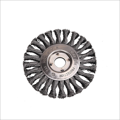 Knotted Wheel Wire Brush