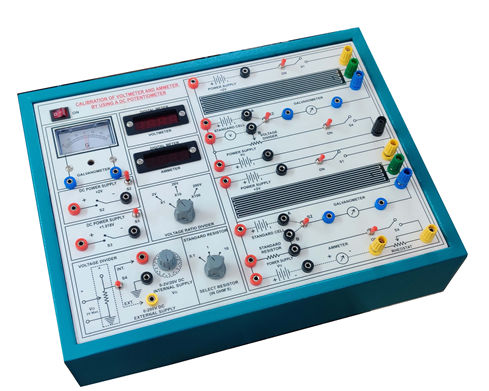 CALIBRATION OF VOLTMETER AND AMMETER BY USING DC SLIDE WIRE POTENTIOMETER