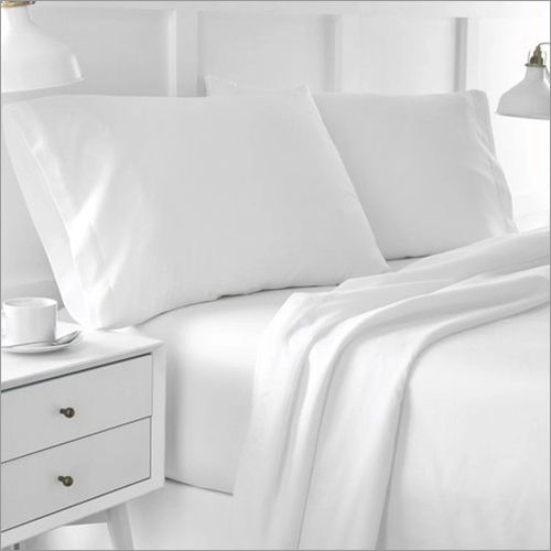 White Plain Bed Sheet