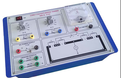 CAREY FOSTER BRIDGE EXPERIMENT SETUP