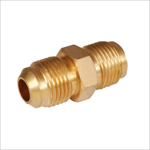 Brass flare Union