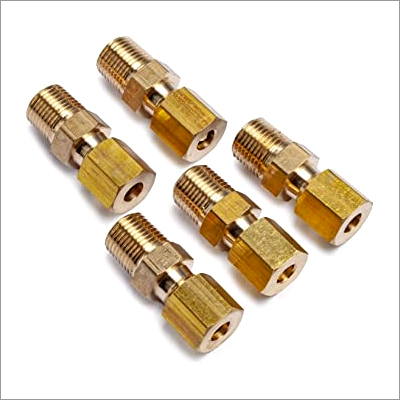 Brass male connector