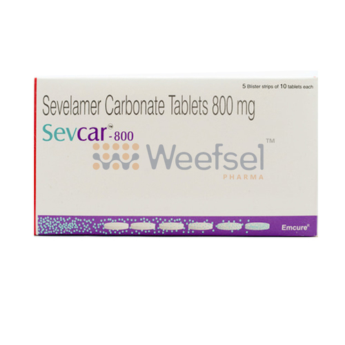 Sevcar 800mg (Sevelamer)