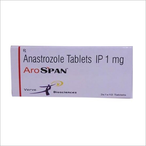 1mg Arospan Anastrozole Tablets By SHREEN PHARMA