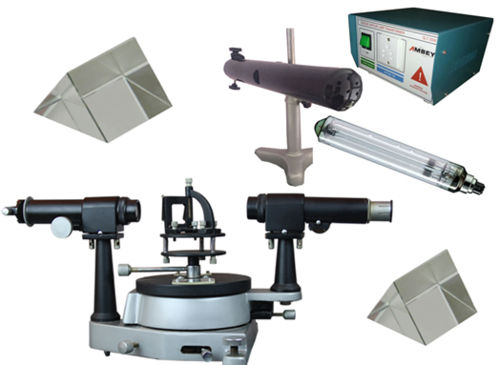 TO DETERMINE THE REFRACTIVE INDEX OF THE CALCITE USING SPECTROMETER AND SODIUM LIGHT