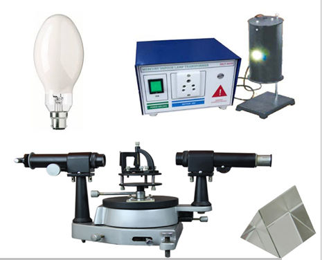 TO DETERMINE OF RESOLVING POWER OF A PRISM FOR PROMINENT LINES OF MERCURY BY SPECTROMETER