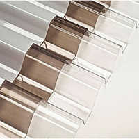 Polycarbonate Sheet - Durable Polycarbonate Material, Customizable Dimensions, Transparent/brown Color Options, Smooth/corrugated Finish