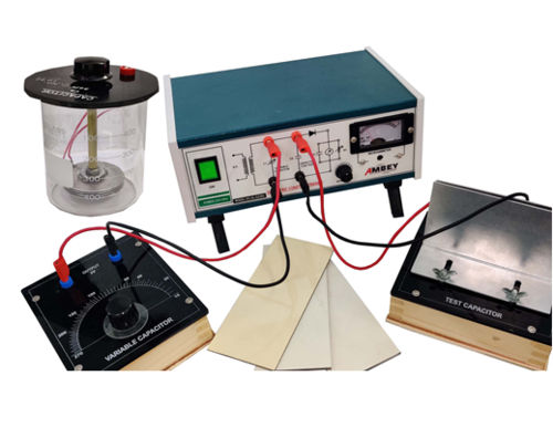 DIELECTRIC CONSTANT IN LIQUID AND SOLIDS (RESONANCE METHOD)