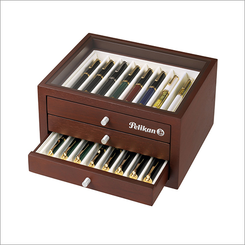 Brown Pelikan Collectors 24 Slot Pen Box