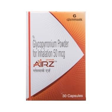 Glycopyrronium Powder for Inhalation 50 mcg