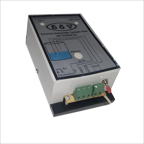 Electronic Water Controller Panel With Overflow Cut Base Material: Mild Steel