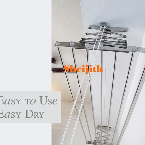 Silver Cloth Drying Hanger In Annur