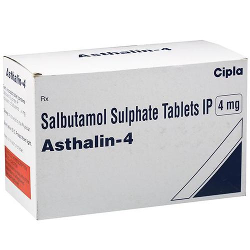 Salbutamol Sulphate Tablets Ip 4 Mg General Medicines