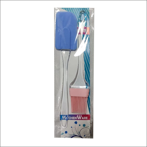 Silicone Brush With Spatula Set