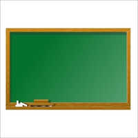Green Chalkboards - Wooden Frame, 17" X 23" Size, Rectangle Shape, Green Color | Ideal For Classrooms, Offices, And Home Use