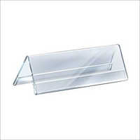 Acrylic Transparent Desk Name Plate