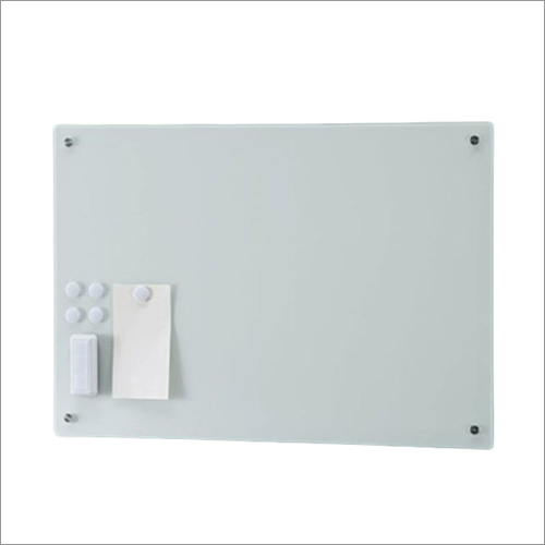 Non Magnetic White Glass Board