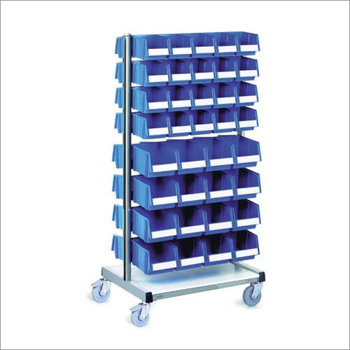 Poly Bins Storage Trolley