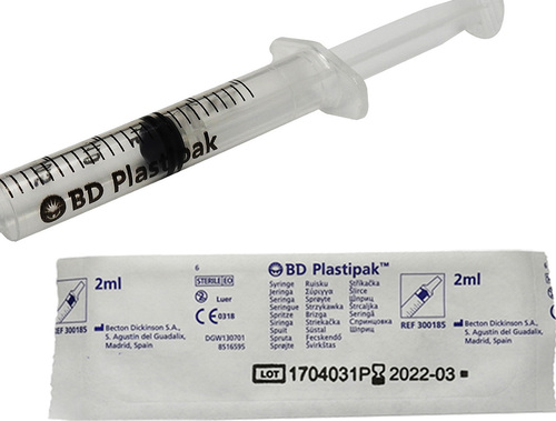 BD Plastipak Syringe With Needle
