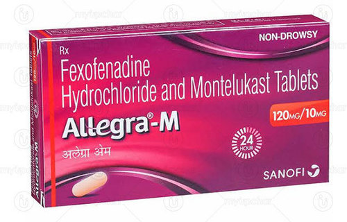 Fexofenadine Hydrochloride Tablets I.P. 120 mg