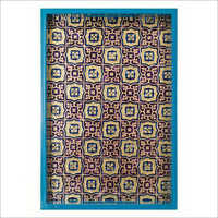 Meenakari Wooden Tray