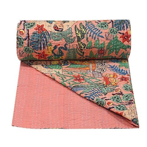 Kantha Work Bed Cover