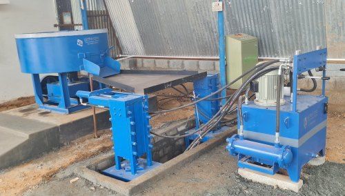 Interblocking Brick Making Machine