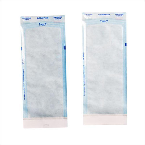 Blue Medical Grade Self Seal Pouches