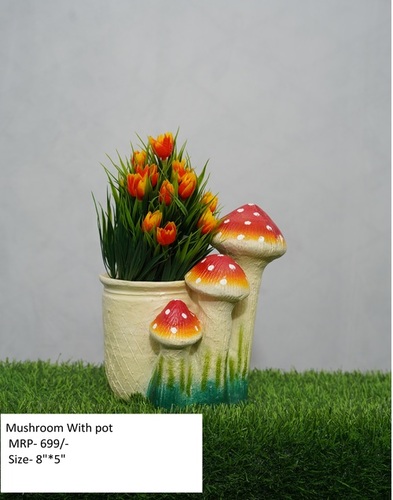 All Color Mushroom With Pot
