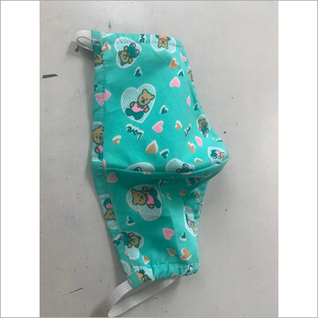 Kids Face Mask - Printed Cloth, Standard Size | Breathable, Washable, Lightweight, Protective from Germs