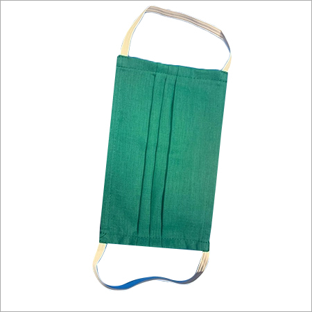 Cloth Fabric Mask - Green, Outside Application | Protection from Germs