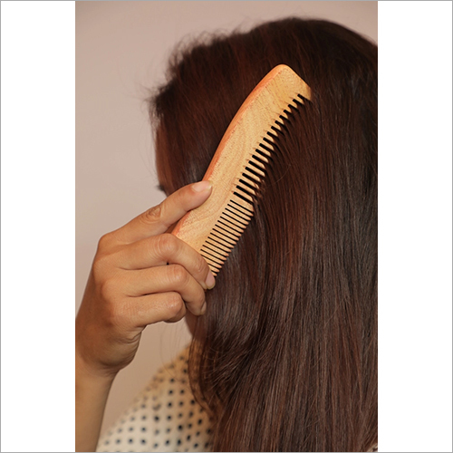 Fine Hair Comb - Wood Material, Different Sizes Available | Polished Finish, Ideal for Home Decoration