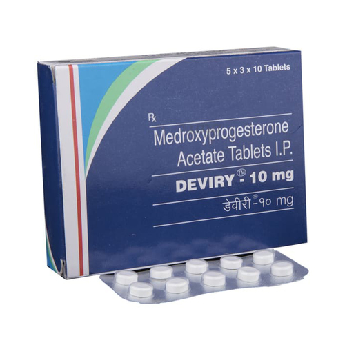 Medroxyprogesterone Acetate Tablets I.P. ( Deviry 10 mg)
