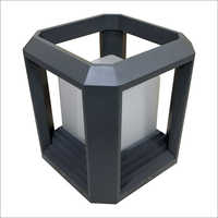 Cool White Outdoor Post Lamp