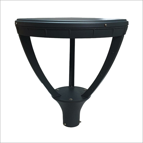 Cool White Modern Post Lamp