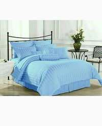 Divine Overseas Premium Satin Stripes Bedsheet