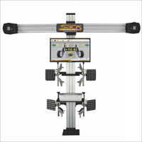 3d Wheel Alignment Machine - Lifting Capacity 4 Tons, 79"-180" Height | Advanced 3d & Double Camera Measuring Techniques, User-friendly Software
