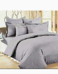Divine Overseas Premium Satin Stripes Bedsheet