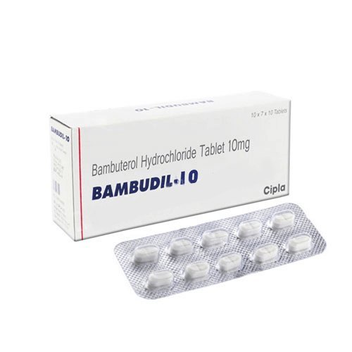 Bambuterol Hydrochloride Tablets IP 10 mg