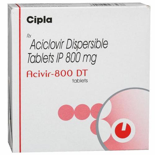 Acyclovir Dispersible Tablets I.P. 800 mg (Acivir)
