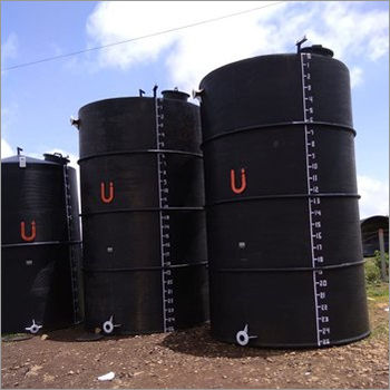 90000 Ltr Spiral Hdpe Storage Tank Application: Industrial