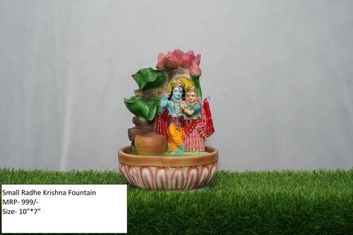 Small Radhe Krishna Fountaion