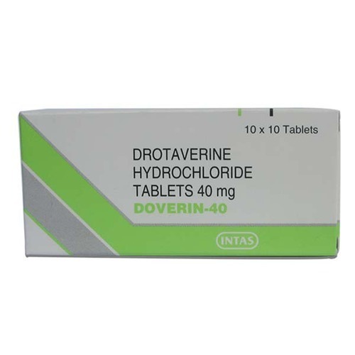 Drotaverine Hydrochloride Tablets IP 40 mg