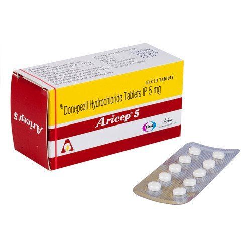 Donepezil Hydrochloride Tablets I.P. 5 Mg (Aricep) General Medicines