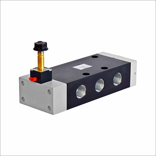 5 Way Pneumatic Single Vertical Solenoid Valve By SSK AUTOMATION