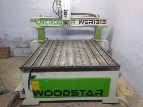 White Black Vellore Cnc Wood Working Cutting Router Machine