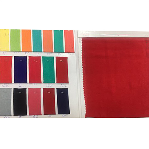 Plain 120 Gsm Chinon Chiffon Fabric