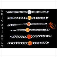 Mens Silver Customized Bracelet