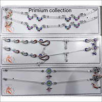 Premium Collection Silver Anklets