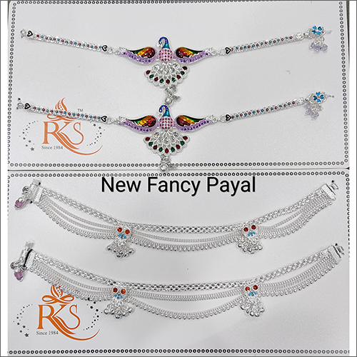 High Quality Silver Anklets By R. K. SILVER